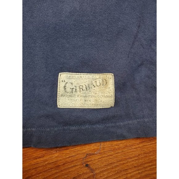 Marithe Francois Girbaud Striped Pattern Long T-shirt, Men's S size cotton green type Vintage Second Hand